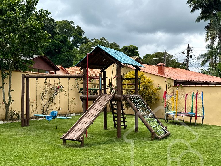 Casa maravilhosa no centro com piscina e sauna