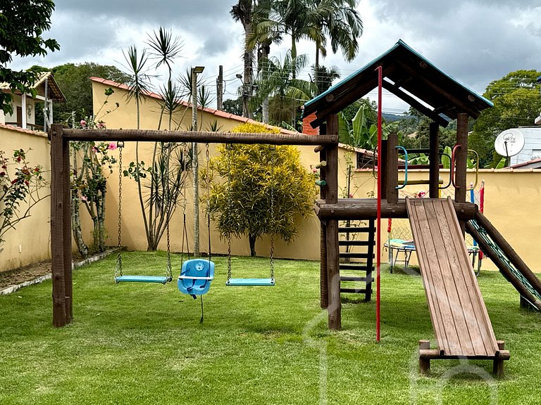 Casa maravilhosa no centro com piscina e sauna