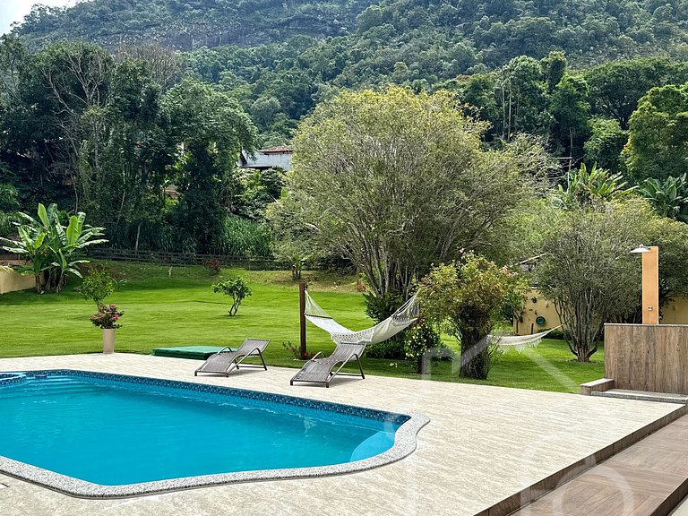 Casa maravilhosa no centro com piscina e sauna