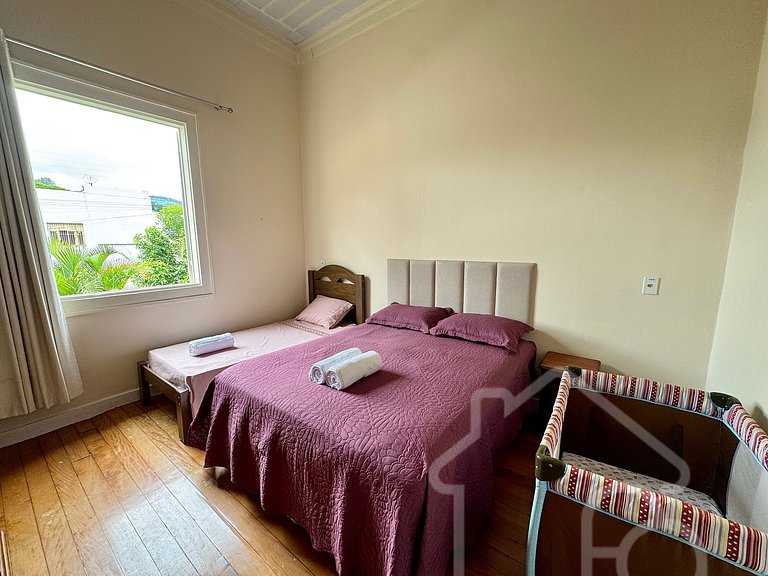 Casa maravilhosa no centro com piscina e sauna