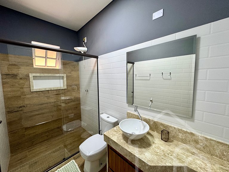 Casa maravilhosa no centro com piscina e sauna