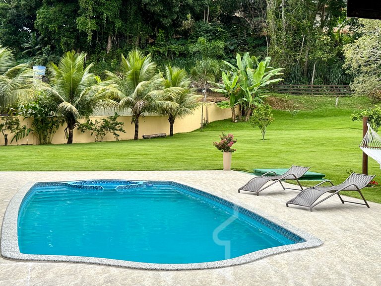 Casa maravilhosa no centro com piscina e sauna