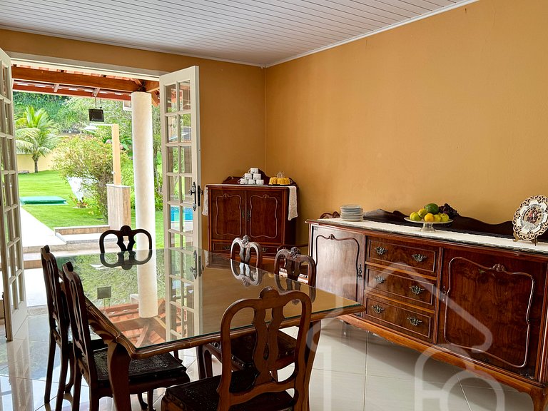 Casa maravilhosa no centro com piscina e sauna