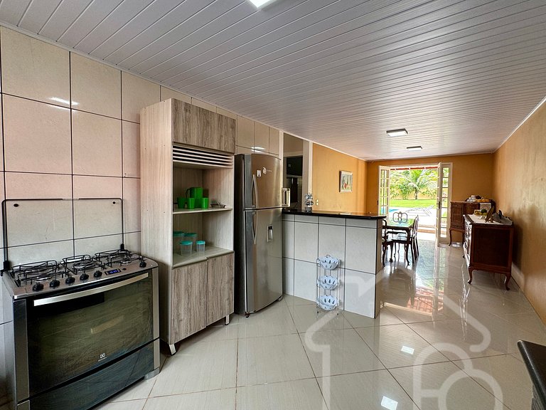 Casa maravilhosa no centro com piscina e sauna