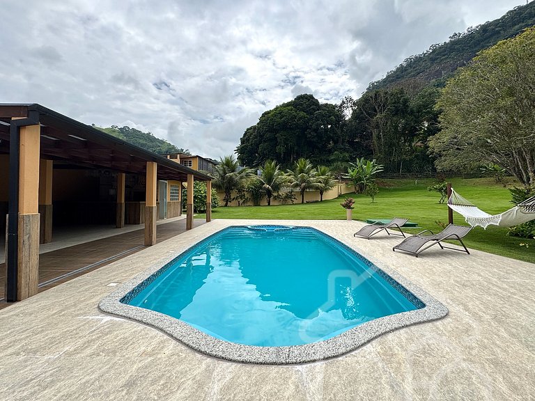 Casa maravilhosa no centro com piscina e sauna