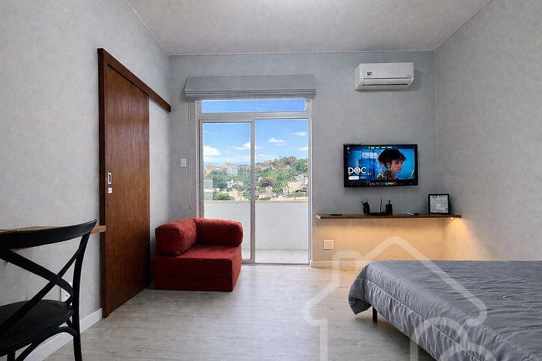 Apartamento com vista para os Arcos da Lapa