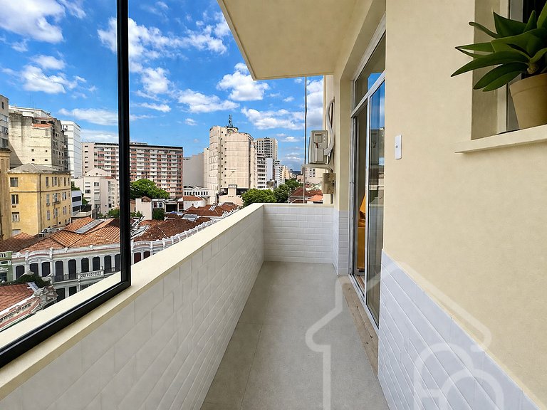 Apartamento com vista para os Arcos da Lapa