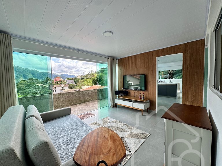 Casa na Serra com vista para as montanhas