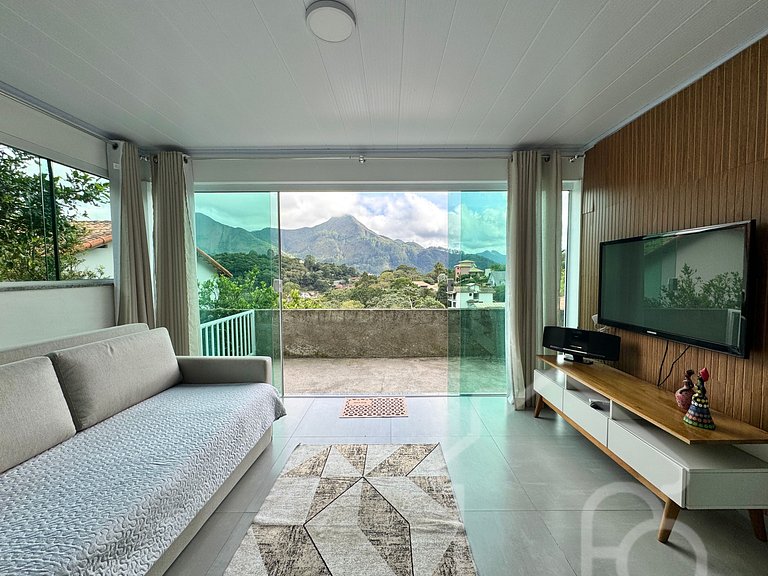 Casa na Serra com vista para as montanhas