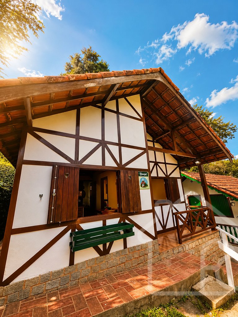 Chalé Colonial Aconchegante a 5 Min do Centro