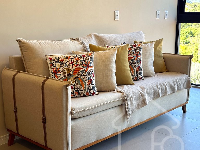 Apartamento aconchegante no Vale dos Pinheiros