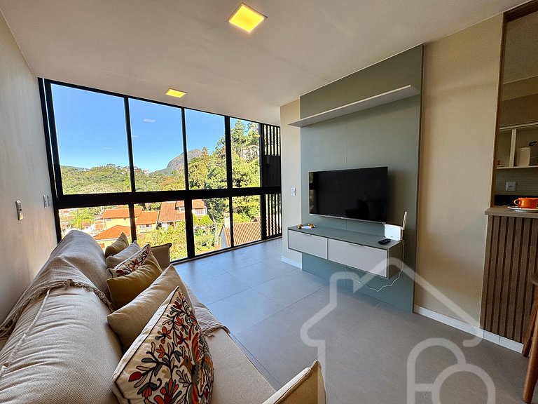 Apartamento aconchegante no Vale dos Pinheiros