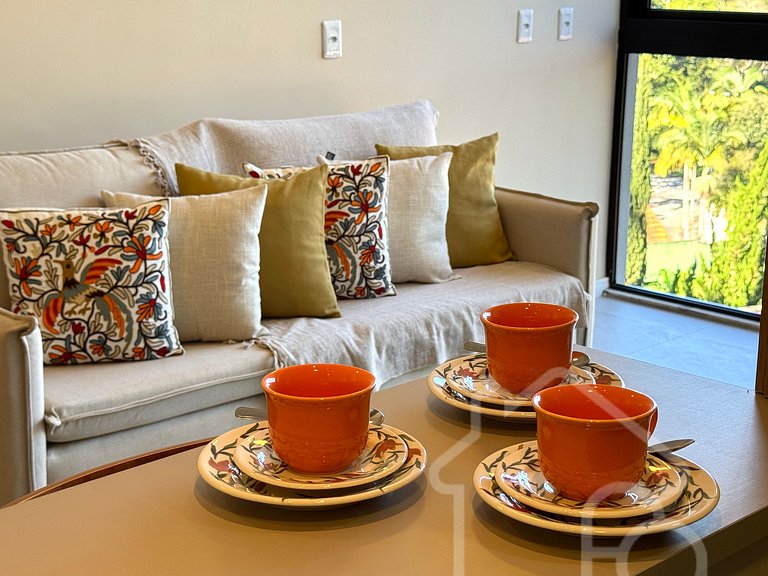 Apartamento aconchegante no Vale dos Pinheiros