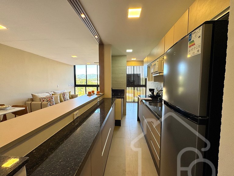 Apartamento aconchegante no Vale dos Pinheiros