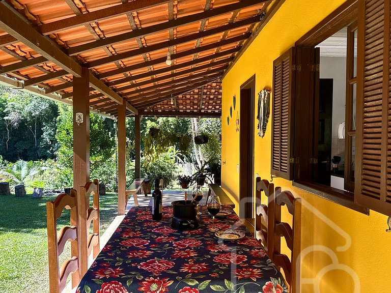 Refúgio na Serra com Rio no Jardim – Remanso Galdi