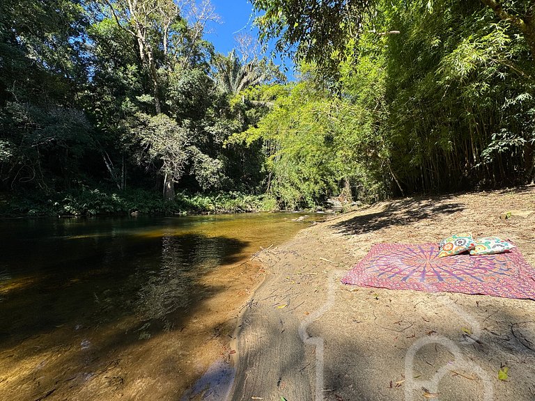 Refúgio na Serra com Rio no Jardim – Remanso Galdi