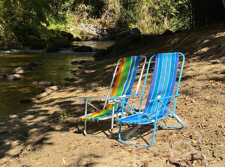 Refúgio na Serra com Rio no Jardim – Remanso Galdi