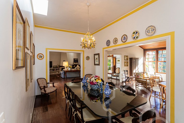 Casa de Campo em Itaipava com Piscina e Lareira