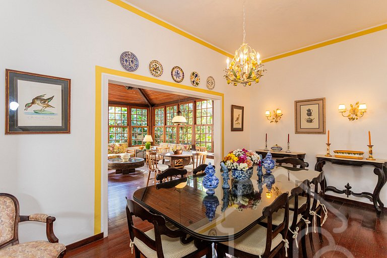 Casa de Campo em Itaipava com Piscina e Lareira