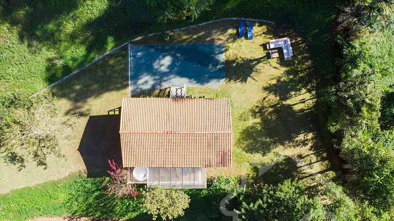 Cabana em Itaipava com Vista para a Serra